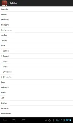 Holy Bible android App screenshot 2