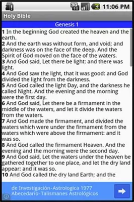 Holy Bible android App screenshot 3